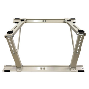 Appli Parts APAB-4335 Rooftop Mount Stand for Mini Split 9000 to 24000 BTU Supports 335 lb Adjustable 10 to 45 Degrees Includes Anti Vibration Pads and Full Installation Kit
