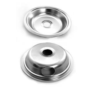 Bowl Chrome 8in With Hole GE WB31X5011B