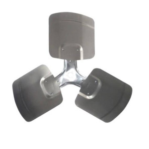 Revcor R31808 Aluminum Fan Blades 18 in. 27 degrees CW, 3 blades hubless