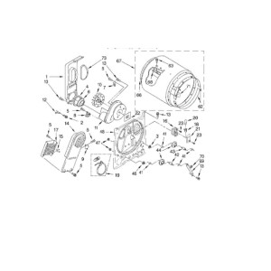 Appli Parts 279711AP Dryer replacement Blower Wheel replaces 694089AP
