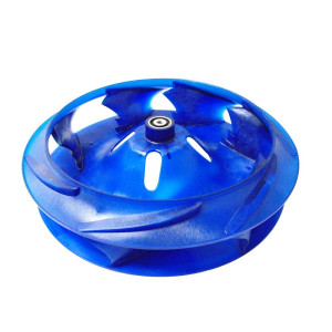 Blower wheel centrifugal fan for Indoor Unit 14.57 in x 3.15 in x 0.31 in LX-370x80x8-7JN RoHS 201100100806 12100103000155 
