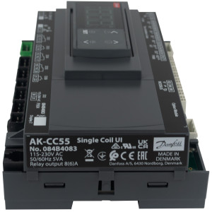 Danfoss 084B4083 AK-CC55 Refrigeration Control with Screen 6 Analog Input, 1 Analog Output, Supply Voltage 115-230 V 084B4083 084B4183