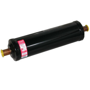 Danfoss 023Z0115 7/8in Liquid Line Refrigerant AC Filter Drier hvac refrigeration ODF 15-22tons Unidirectional 15-11/16in Long 3-11/16in Wide DCL 757S