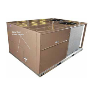 Packaged Unit 120.000btu 10ton Compatible with R410A, 380/415-3-50 York FIN/TUBE Design XZE12A7A1AA1A111L2