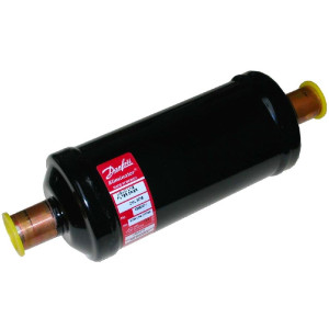 Danfoss 023Z0034 7/8in Liquid Line Refrigerant AC Filter Drier hvac refrigeration ODF 15.3-23tons Unidirectional 9-11/16in Long 3-1/8in Wide DCL 307S