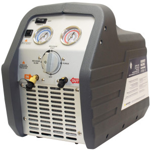 Appli Parts APRRM-11 1 Hp Refrigerant Recovery Machine for hvac freon reclaim 110 V, 60 Hz ,Portable Universal application works with multiple refrigerant includes filter drier and hose