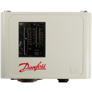 Danfoss 060-110191 KP1 Low Pressure Control Auto Reset 060-110166 IP44 Flare 1/4