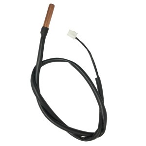 ecox Pipe temperature sensor for Indoor Unit copper tip white connector 21.5 in CGQ-WD/GW4100-L500-XAP2-P450 202301300077 11201007000126 
