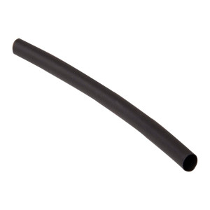 Heat Shrink Tube 3/8ID Polyolefin Shrink  Black Commercial Grade HS06