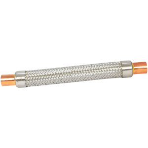 Appli Parts APVE-34 3/4 in Vibration Absorber Eliminator Sweat Connections 10 in Long 450 psi Max working and 3,265 psi Burst pressure