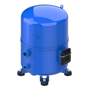 Danfoss NTZ048A1LR1B 2HP R404,R452, LBP Reciprocating Refrigeration Compressor 208-230/1/60 V/Ph/Hz,Discharge 1 in V06, Suction 1-1/4 in V09, Rotolock,POE Oil 120F0293 Replaces LTZ22-1V,NTZ048A1LR1A