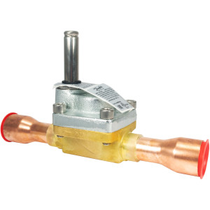 Danfoss 068F5038 Electronic Expansion Valve AKV 15-4 Compatible with R22, R134a, R404A, 1-1/8 x 1-1/8 in, ODF