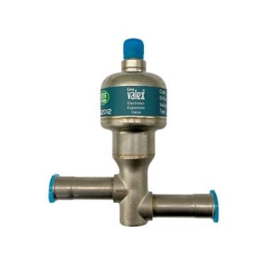 Full Gauge SB2012 Electronic Expansion Valve 7.5 mm  15TR Compatible with R404A , 28TR Compatible with R410A, 5/8in 5/8out