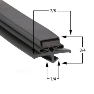 Gasket 8 1/8 x 29 5/8, Compatible with True Mfg 810764