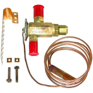 Expansion Valve Alco/Emerson Compatible with R12, Eq. Int. 1/4hp. (3/8 X 1/2 Sae) Aa1/4fc