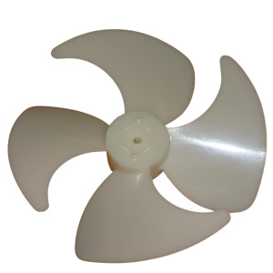 Appli Parts APFB-0102W Plastic Fan Blade, 4 Blades fits motor 01W, 02W, 4 in