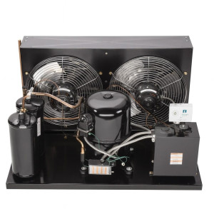 Tecumseh AWA2490ZXTXC 2-1/4 HP Condensing Unit, LBP, Compatible with R404A, 208-230 V,3 Ph, 60 Hz