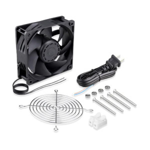 Fan Motor 120x120x38mm AC 80-240V 6W 116CFM 2800RPM 41.6 db, 57g Ball Bearing Universal replacement