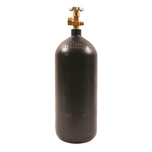 Uniweld N40 Nitrogen Tank, Black, 40 cu ft, 24.3 lbs 40037