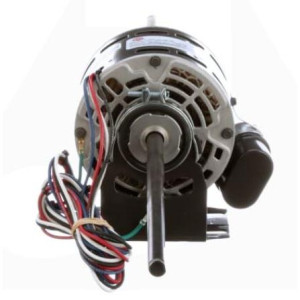 US Motors 1/15 hp 0.067 hp, 1100 rpm, 6 Poles, 2 Shaft, OAO, 3 Speed, 5.0 diameter, CW 
115 V, 60 hz, 1 ph, 5.0 mfd/370 VAC Run Capacitor 1090 K048TBD3640013B Resilient base