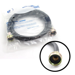 Appli Parts APIH-5934 5 ft Washing Machine Inlet Hose with 2 Seals or Rubbers, 3/4 in Female Fitting Straight Connectors Compatible with Whirlpool WP89503, 89503