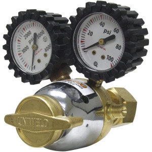 Uniweld RO Patriot Series Oxygen Regulator with A Outlet Connection and 540 CGA Inlet RO 12000