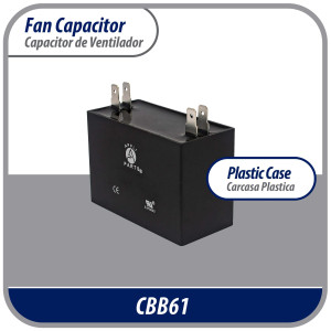 Appli Parts Fan Capacitor 3 mfd (microfarads) uf 450 VAC with 4 Terminal Connections compatible with any brand within the same range of capacitance 1-1/2in Width 3/4in Depth 1-1/2in Height CAP-3-450
