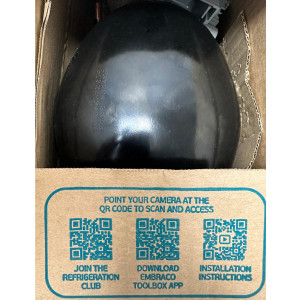 Embraco Compressor 1/3 hp FFUS 100HAK Compatible with R134a, 115v LMBP
