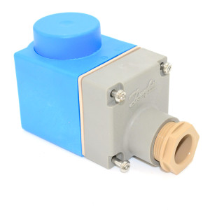 Danfoss 018F6714 Solenoid Coil 220 V, 60 Hz, 13 W, IP67, BE220BS, Terminal Box
