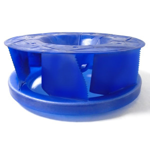 ecox wind turbine blower wheel for indoor AC Cassette unit 476x169.5x12 12100103000137

