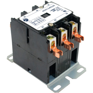 Appli Parts APAC-340240 Heavy Duty Contactor 3 Poles 40A 240V Coil Replacement for AC Compressors and Electrical Applications UL Certified E476929