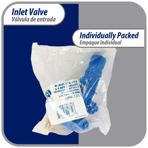 Appli Parts APIV-1311 Water Inlet Valve 1 Inlet 3/4in NPT and 3 Outlets 5/16 in 110-120 V, 50/60 Hz replaces Mabe models 189D3116P017, 189D3116P016, 189D3116P005, WW01F00794