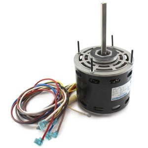 Appli Parts APFM-5461 1/6 - 1/2 Hp Fan Motor, 230 V, 60 Hz, 3.9 A, 1075 rpm, 4 speed, Ball Baring, Reversible Rotation, Rescue type for Evaporator 1 Shaft, 10 mfd/370 VAC capacitor, UL, 5461
