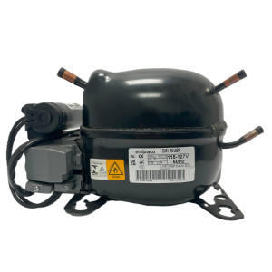 Embraco EMI 70UER 1/5 HP Compatible with R290, Fractional Refrigeration Compressor LMBP 115/1/60 (V/Ph/Hz) 715 btu/hr