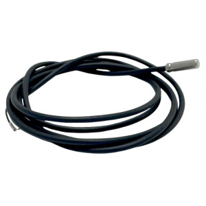 Danfoss EKS 221 Temperature Sensor for Electronic Controller 1.5 m, NTC 10000 Ohm, -58 to 230 F (-50 to 110 C), IP68, AISI 304, 084N3200
