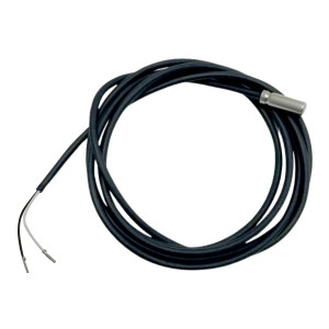 Danfoss EKS 221 Temperature Sensor for Electronic Controller 1.5 m, NTC 10000 Ohm, -58 to 230 F (-50 to 110 C), IP68, AISI 304, 084N3200