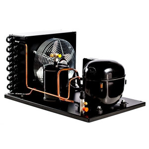 Embraco UNE0075LGD-A21A Refrigeration Condensing Unit 3/4HP Compatible with R404A, LBP 208-230V/1ph/60hz