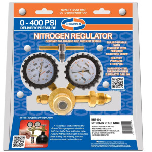 Uniweld RHP400 Nitrogen Regulator from 20 to 400 psig