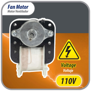 Appli Parts APFM-4680 13 W Fan Motor, 110 V, 50/60 Hz, 0.25 A, 3000 rpm, CCWSE rotation Universal Condenser Fan Motor replacement for NUV-4680, 4680JB1026C and other original parts