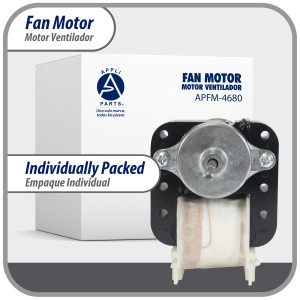 Appli Parts APFM-4680 13 W Fan Motor, 110 V, 50/60 Hz, 0.25 A, 3000 rpm, CCWSE rotation Universal Condenser Fan Motor replacement for NUV-4680, 4680JB1026C and other original parts