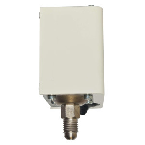 Danfoss 060-117191 High Pressure Switch KP5 with Auto Reset SPDT, Max Differential 87 psi with 1/4 Flare Male Pressure Connection 060-117166