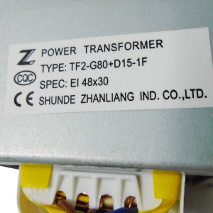 ecox Transformer for AC Indoor Unit TF220-EI48-10.5/80+14.5/15-F1 RoHS EI 48x30 202300900167 11203103000105
