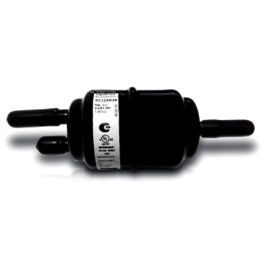 Danfoss 023Z8028 DCL 032SX2/3MM Filter Drier, 2 inlet Connections 1/4 in ODF 1/4 in ODM, 1 Outlet connection 3mm Unidirectional (Industrial Pack)