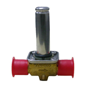 Danfoss 032F8116 Solenoid Valve 3/8 in, EVR 6, Flare, Only Body