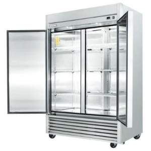 Atlas Air A1 2 Door Reach-in Stainlees Steel Refrigerator