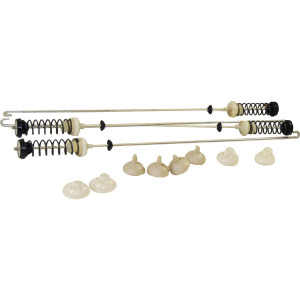 Whirlpool W10780048 Genuine OEM Suspension Spring Kit 
Fit: W10257088 W10349191 W10257087 W10349193 W10748952 W10821948 W10257088 W910010044