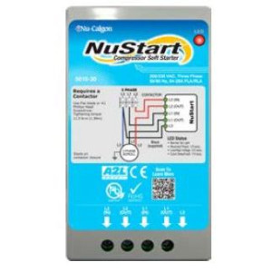 NuStart 5010-30 Three Phase Starter 208-230 Vac, 50/60 Hz, 4-28 Amp RLA