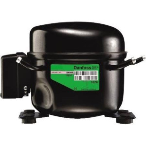 Danfoss Compressor 1/5hp TF4CLX Compatible with R404A, 115-127v/1ph/60hz 102U2114 102U2102