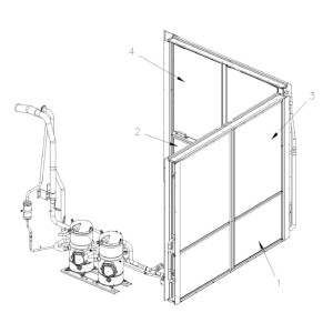 Coil Micro Channel 35 ton Trane Col18250 Reference number 2 Replace Col17949 Fits: Voyager300 THC350