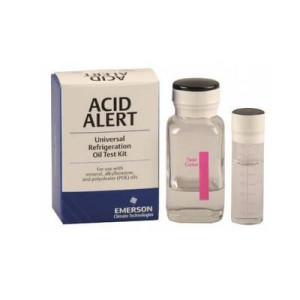 Universal Refrigeration Oil Test Kit (Acid Alert) For Use With Mineral, Alkybenzene And Polyolester (Poe) Oils Emerson 064427 